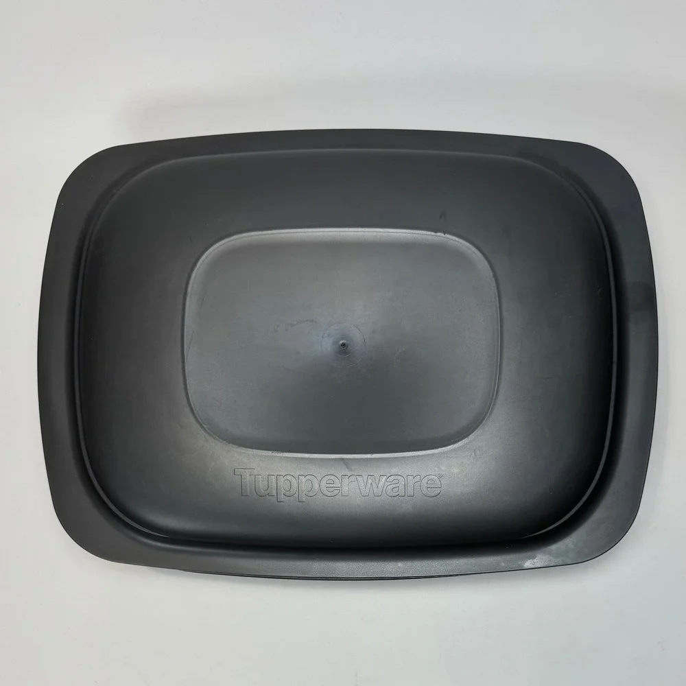 Tupperware UltraPro 3.3L 3.5 Qt Lasagna Casserole Roasting Pan w Lid & Rack